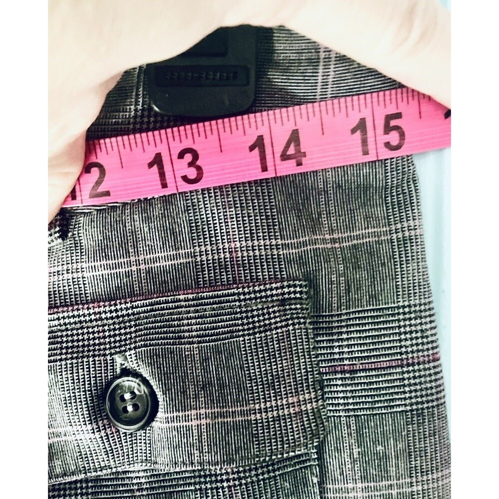 Vintage Copper Key Gray Low Rise Pocket Stretch Trousers Dress Pants Size Jr 7 - Picture 5 of 9